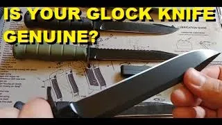 💥HOW TO INDENTIFY A GENUINE  GLOCK KNIFE❗🔪👍