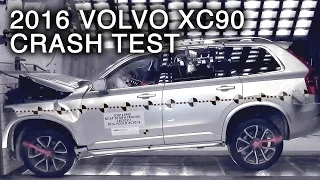 2016 Volvo XC90 Crash Test (Frontal Crash)