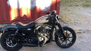 Harley Davidson Sportster Two-into-one TBR Exhaust