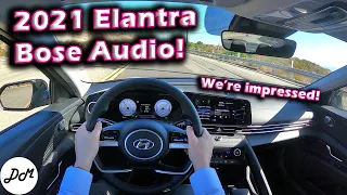 2021 Hyundai Elantra – Bose 8-speaker Sound System Review