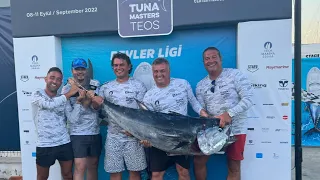 Yarışmada Günün EN BÜYÜK Balığı - Tuna Masters Teos 2022 | Giant Bluefin Tuna Fishing