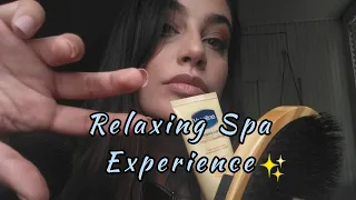 ASMR Spa Roleplay w/ Skin Brushing, Lotion & Oil 💆‍♀️