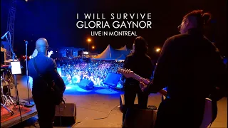 Playing I WILL SURVIVE with GLORIA GAYNOR LIVE in MONTREAL