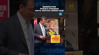 İmamoğlu'nun İngilizce konuşması sosyal medyada gündem oldu