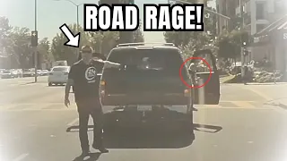 Road Rage & Instant Karma USA | Bad Drivers, Crashes, Angry Karens, Cops on Time, Brake Check [2024]