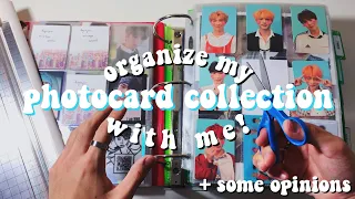 organizing my photocard collection #1 + opinions on recent kpop comebacks~