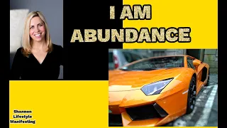 I AM MY MOST ABUNDANT SELF #lifestylemanifesting #godstate #abundance #lawofassumption #shannon
