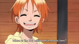 one piece funny- angry nami