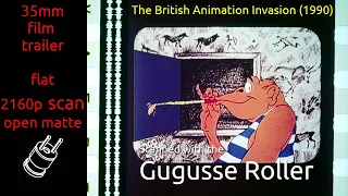 The British Animation Invasion (1990?) 35mm film trailer, flat open matte, 2160p