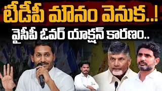 TDP Vs YSRCP: టీడీపీ మౌనం వెనుక..! వైసీపీ ఓవర్ యాక్షన్ కారణం..? | Ground Report - AP 175