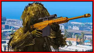 GTA 5 Roleplay - GHILLIE SUIT HITMAN | RedlineRP