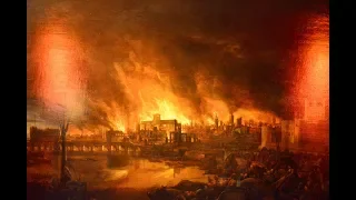 1666 год ИСТОРИЯ ВЕЛИКОГО ЛОНДОНСКОГО ПОЖАРА .Или как Лондон полностью выгорел в 17 веке