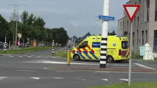 [20-7-2021] Ambulance 05-115 A1 naar onbekende melding