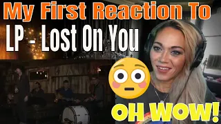 LP - Lost On You REACTION | Just Jen Reacts to LP For The Very First Time | First Time Reaction | LP