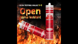 How to use Firestop Silicone Sealant ? Pls follow the video