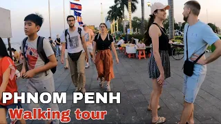 Cambodia Walking Tour at Riverside - Phnom Penh City 2023