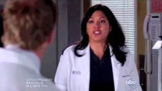 9x02 Owen & Callie Talk