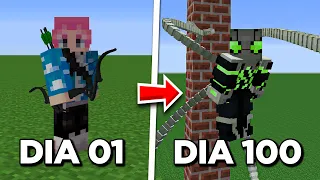 100 DIAS NO ARANHAVERSO - MINECRAFT O FILME