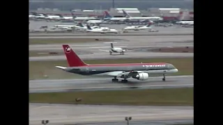 Classic Atlanta Airplane Spotting (December 2001/Post-9/11) Part 1