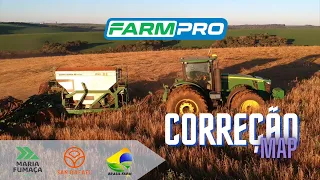 8R Johndeere + Guapa stara 60 linhas fazendo correção de Fósforo em taxa variável