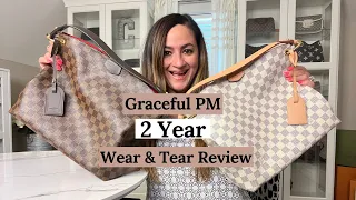 LOUIS VUITTON GRACEFUL PM | 2 Year REVIEW