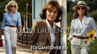 Elegant Ralph Lauren Style Inspiration For Women Over 60