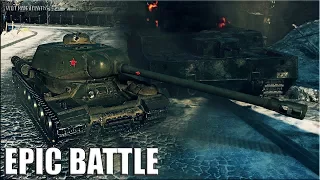 Лучший бой на ИС (7 уровень) РЕКОРД ПО УРОНУ 🌟🌟🌟 World of Tanks как играют статисты wot