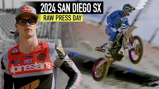 2024 San Diego SX ft. Tomac, Webb, Lawrence, & More | Press Day Raw