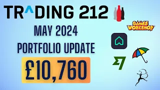 Trading 212 Portfolio Update | Stocks & Shares ISA | May 2024