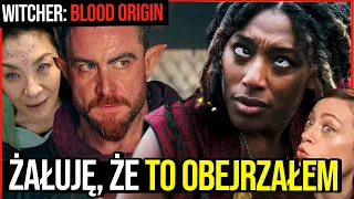 OBEJRZAŁEM WIEDŹMIN: BLOOD ORIGIN 🤢 ŻAŁUJĘ KAŻDEJ MINUTY - odc. 1 recenzja i komentarz Drwala