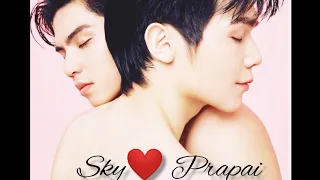 [Bl] Sky❤Prapai💫 || Main Tera Boyfriend || 💫 thai bl hindi song mix❤ Love in the air bl series❤