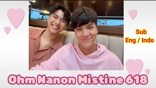 (Sub Eng / Indo) OhmNanon Mistine 618 , Nanon hapal banget celana dalamnya Pawat 😋