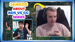 Jankos About BDS vs GG Being ONE SIDED 🤔