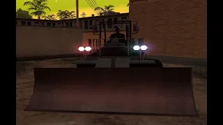 Gta San Andreas - End of the Line but Sweet escape with Dozer