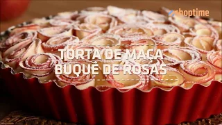 Receita - Receita de Torta Buquê de Rosas com Maçã