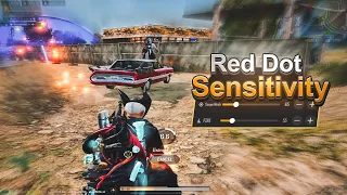 Wow 😮 New Red dot 🔴 Sensitivity M7 🔥 only Headshot NEW STATE MOBILE