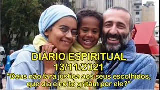 DIÁRIO ESPIRITUAL MISSÃO BELÉM - 13/11/2021 - Lc 18,1-8