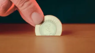 Make Any COIN Pass Through TABLE - Magic Trick TUTORIAL