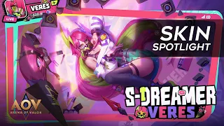 Veres S-Dreamer Skin Spotlight - Garena AOV (Arena of Valor)