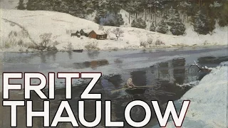 Fritz Thaulow: A collection of 157 paintings (HD)