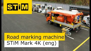 Road marking machine STiM Mark 4K (eng)