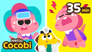Sick Song🤒+ and More Kids Songs | Boo Boo Song, Scabs Song | Hello Cocobi