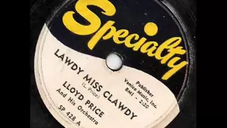 LLOYD PRICE   Lawdy Miss Clawdy   1952