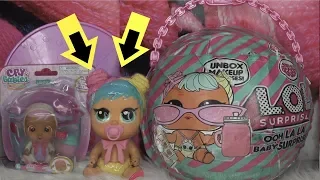 LOL Surprise Oh La La Baby Surprise custom dolls Opening and Unboxing Cry Babies dolls Bon Bon