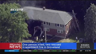 One dead in Groveland apartment fire