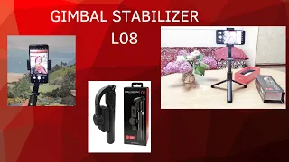 Gimbal Stabilizer L08 Стабилизатор для смартфонов 4 в 1.