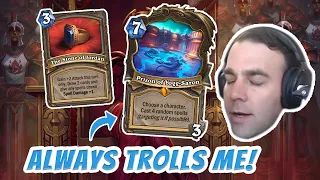 Fatigue Priest Run Drives Me INSANE!!! - Hearthstone Arena