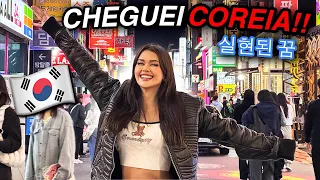 CHEGUEI NA COREIA DO SUL!!!Primeiras impressões