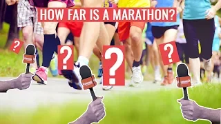 How Far Do People Think A Marathon Is?