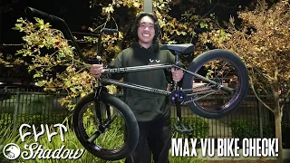 Max Vu Cult Crew x Shadow Conspiracy Bike Check!